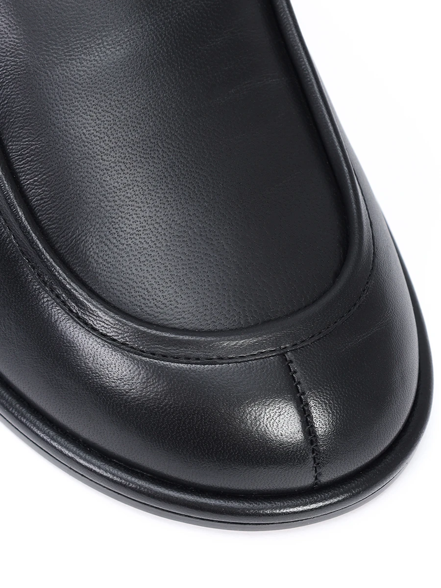 Лоферы кожаные