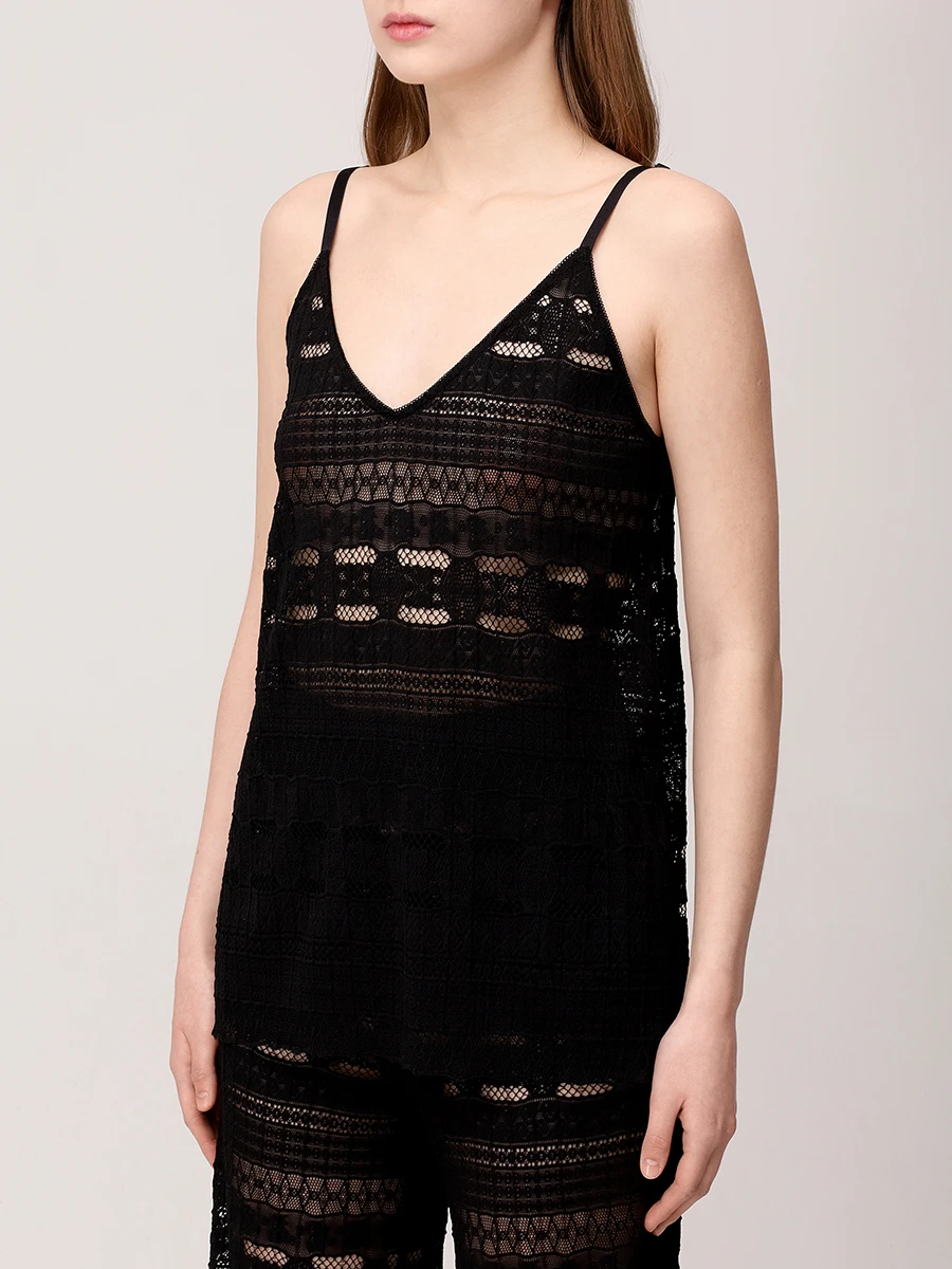 Майка из гипюра