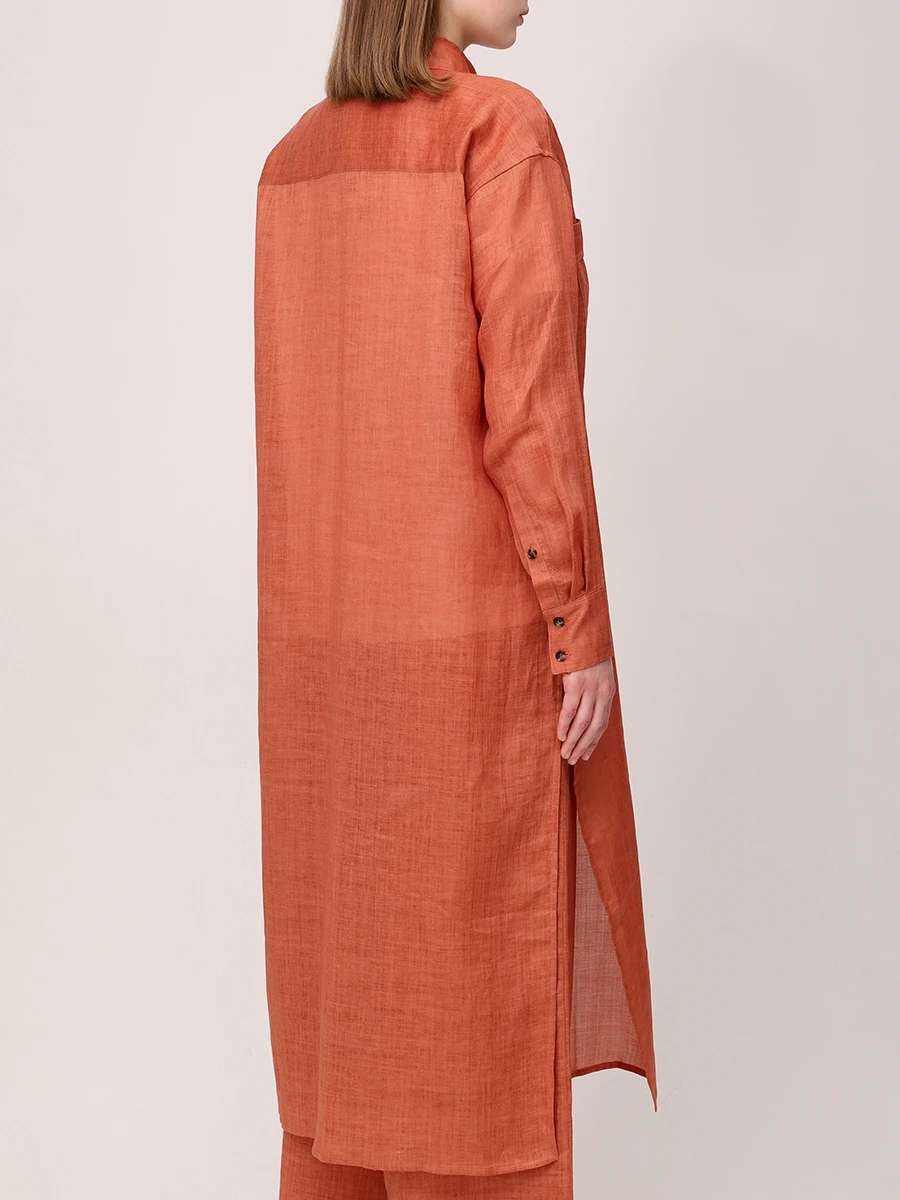 Рубашка удлиненная