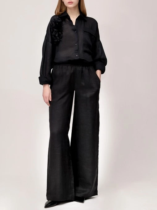 Блуза однотонная SHATU