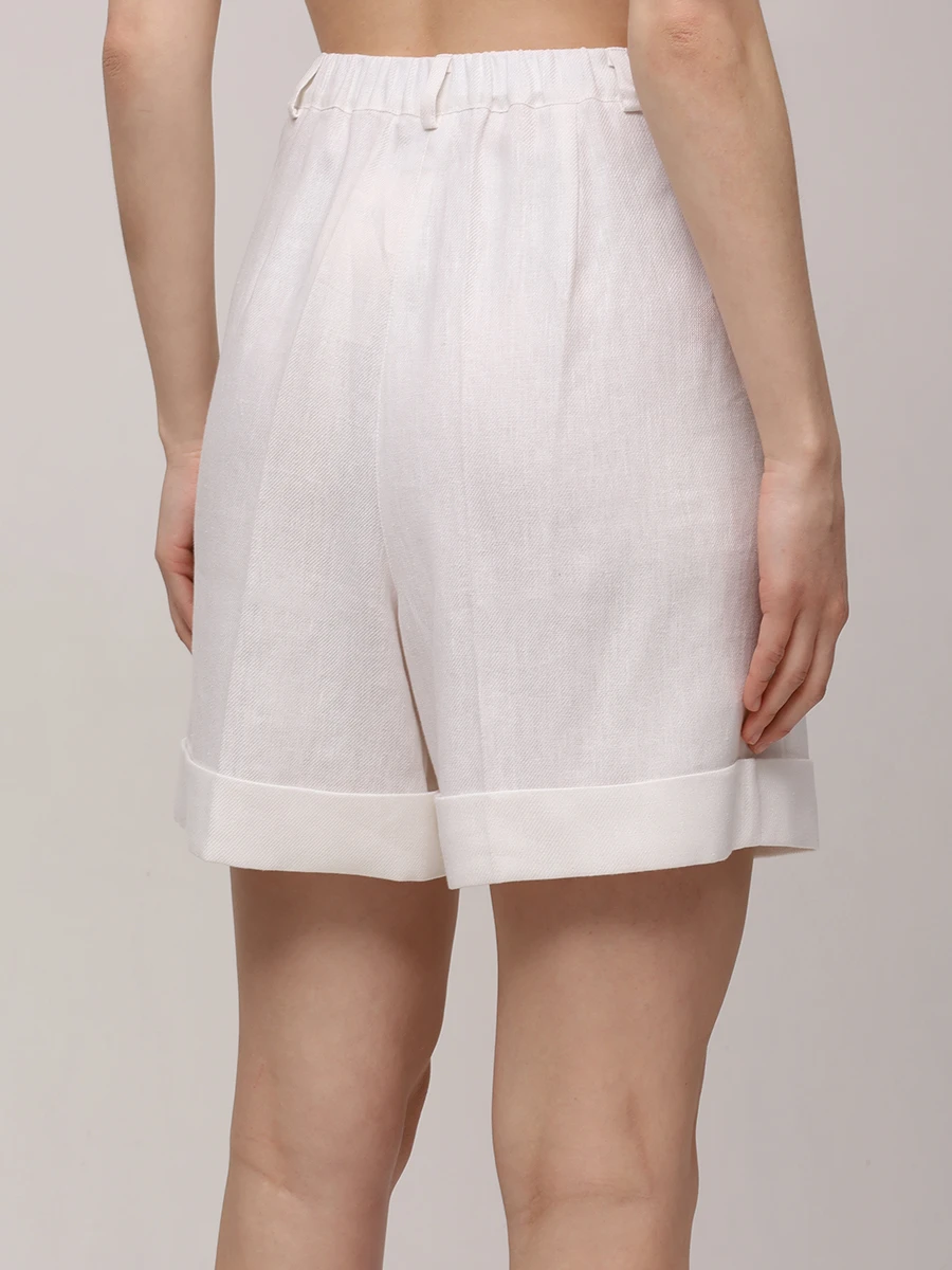 Бермуды льняные