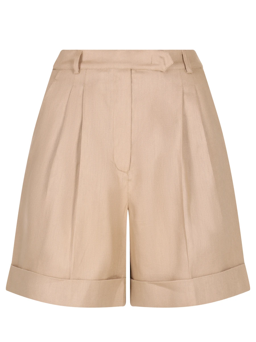 Бермуды льняные