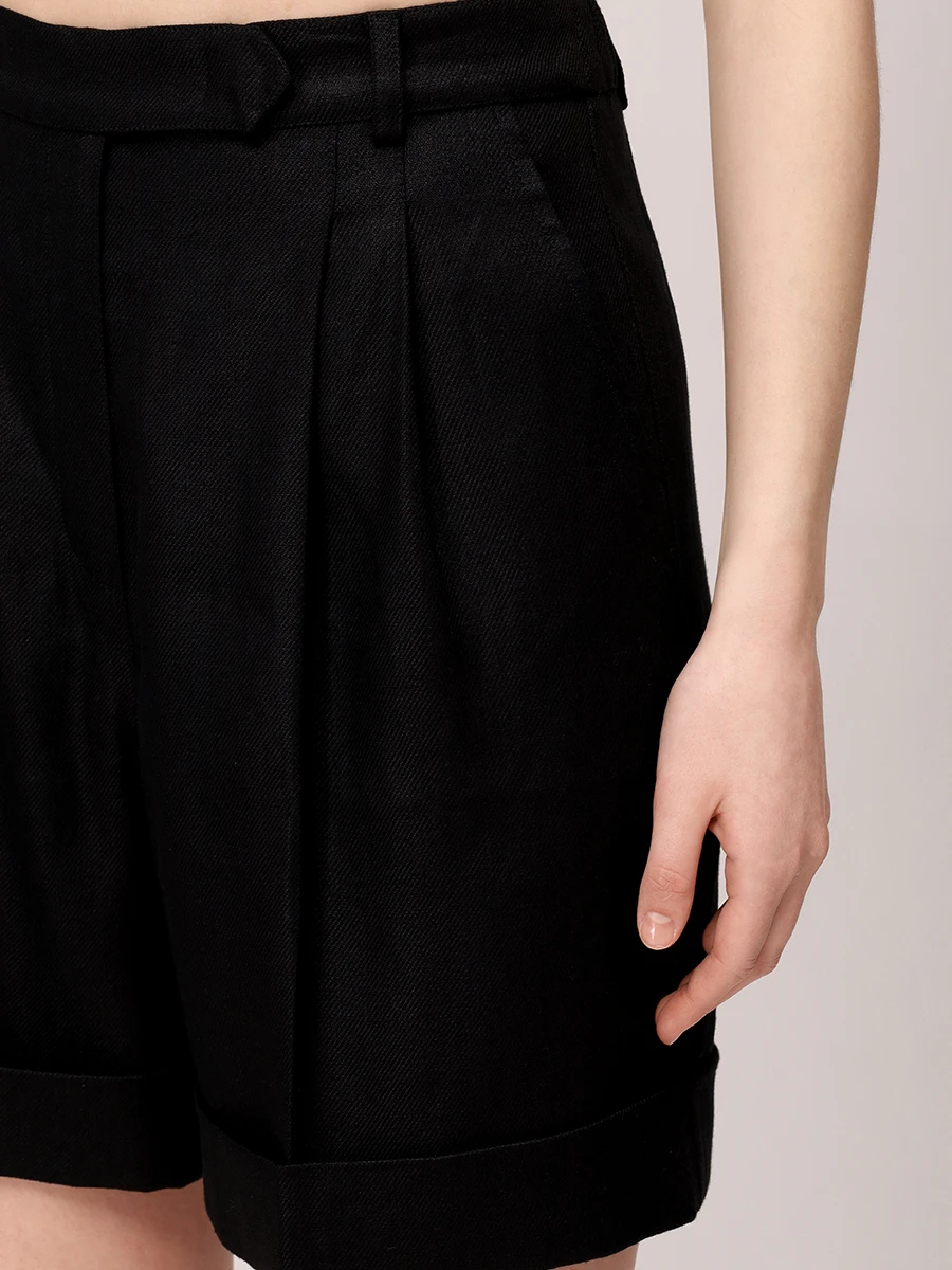 Бермуды льняные