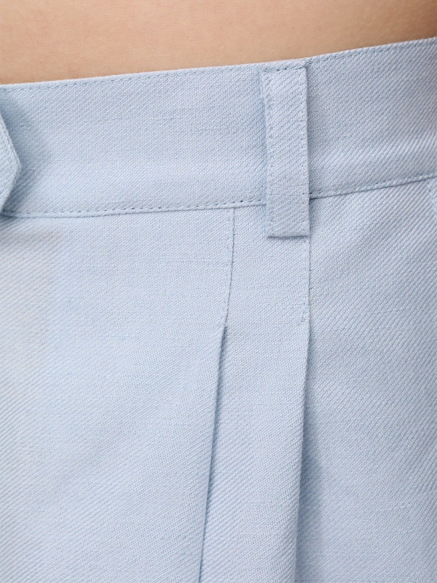 Брюки-палаццо льняные