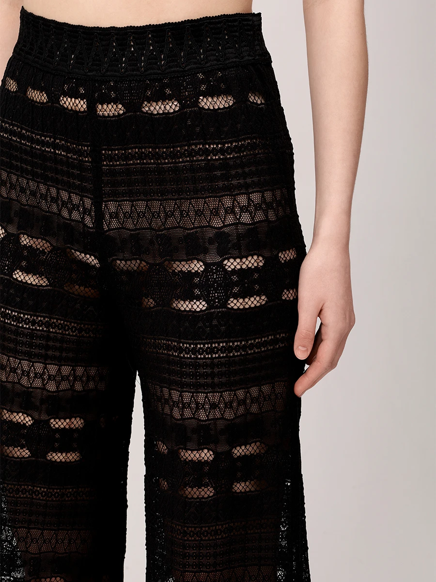 Брюки ажурные