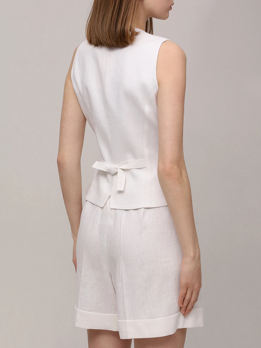 Жилет льняной