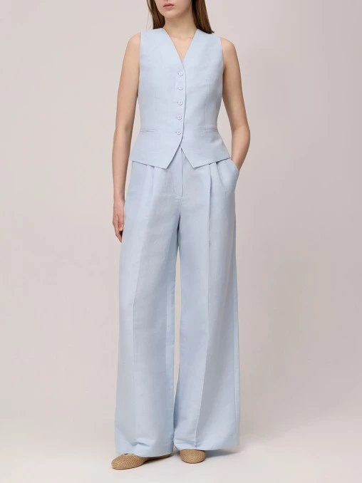 Жилет льняной SHATU