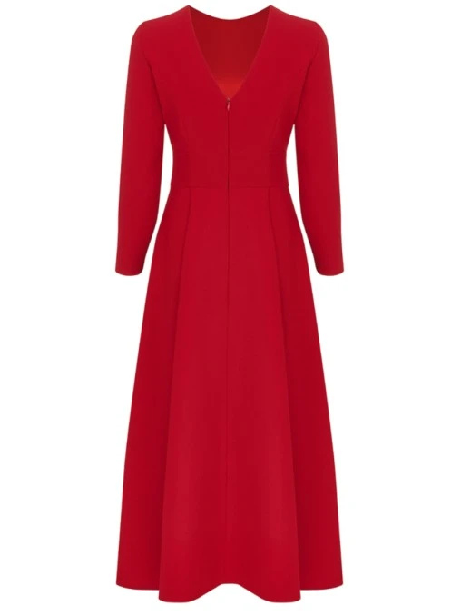 Платье однотонное LEFFERS