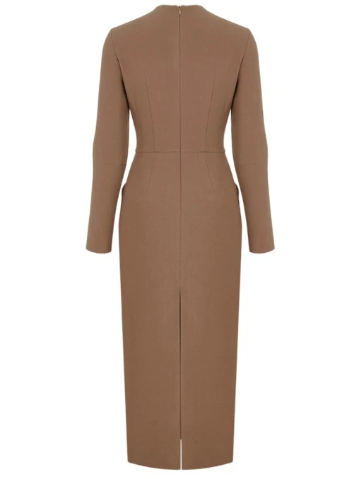 Платье однотонное LEFFERS