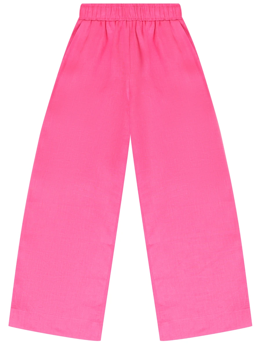 Брюки льняные