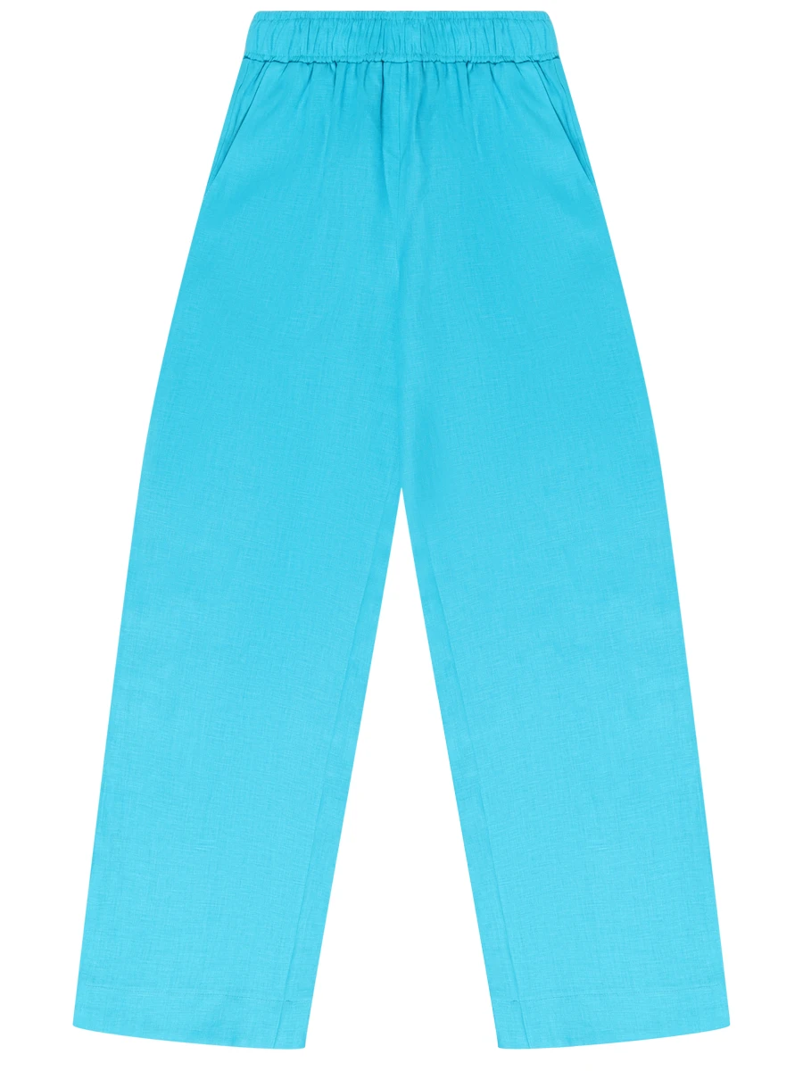 Брюки льняные