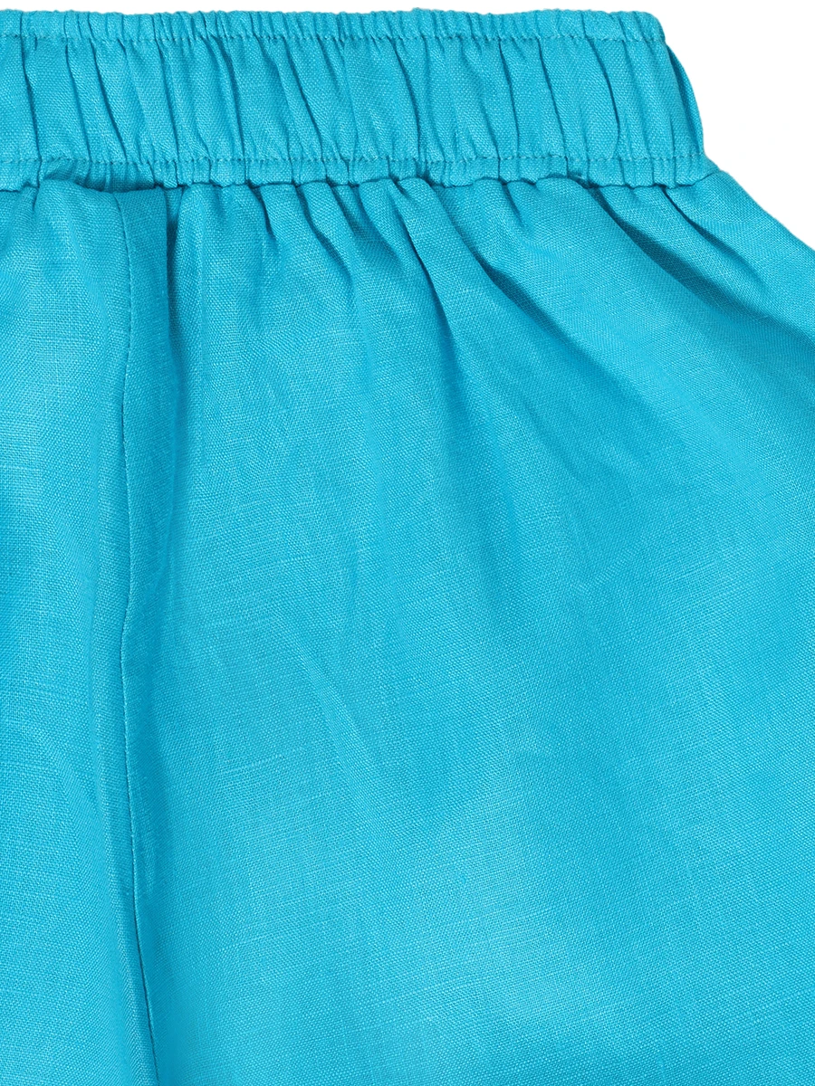 Брюки льняные