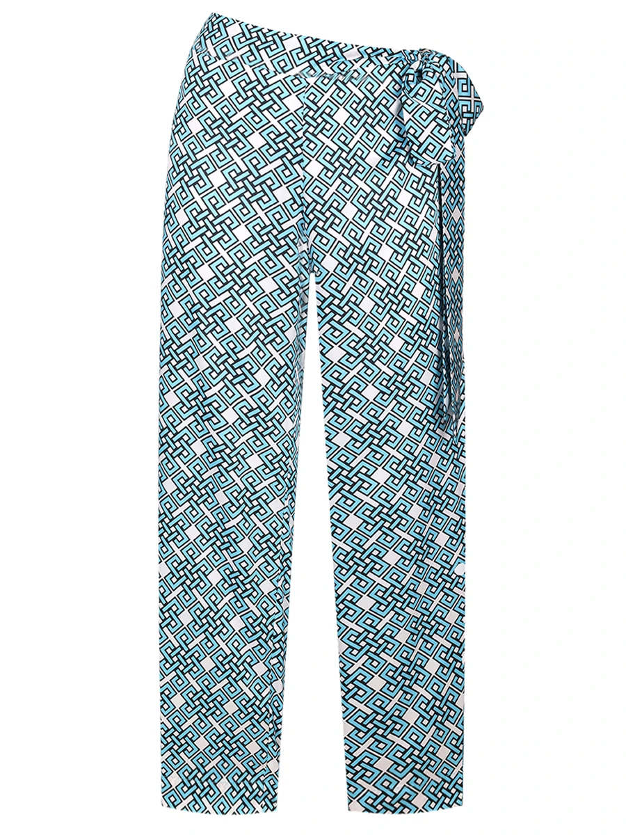 Брюки с принтом