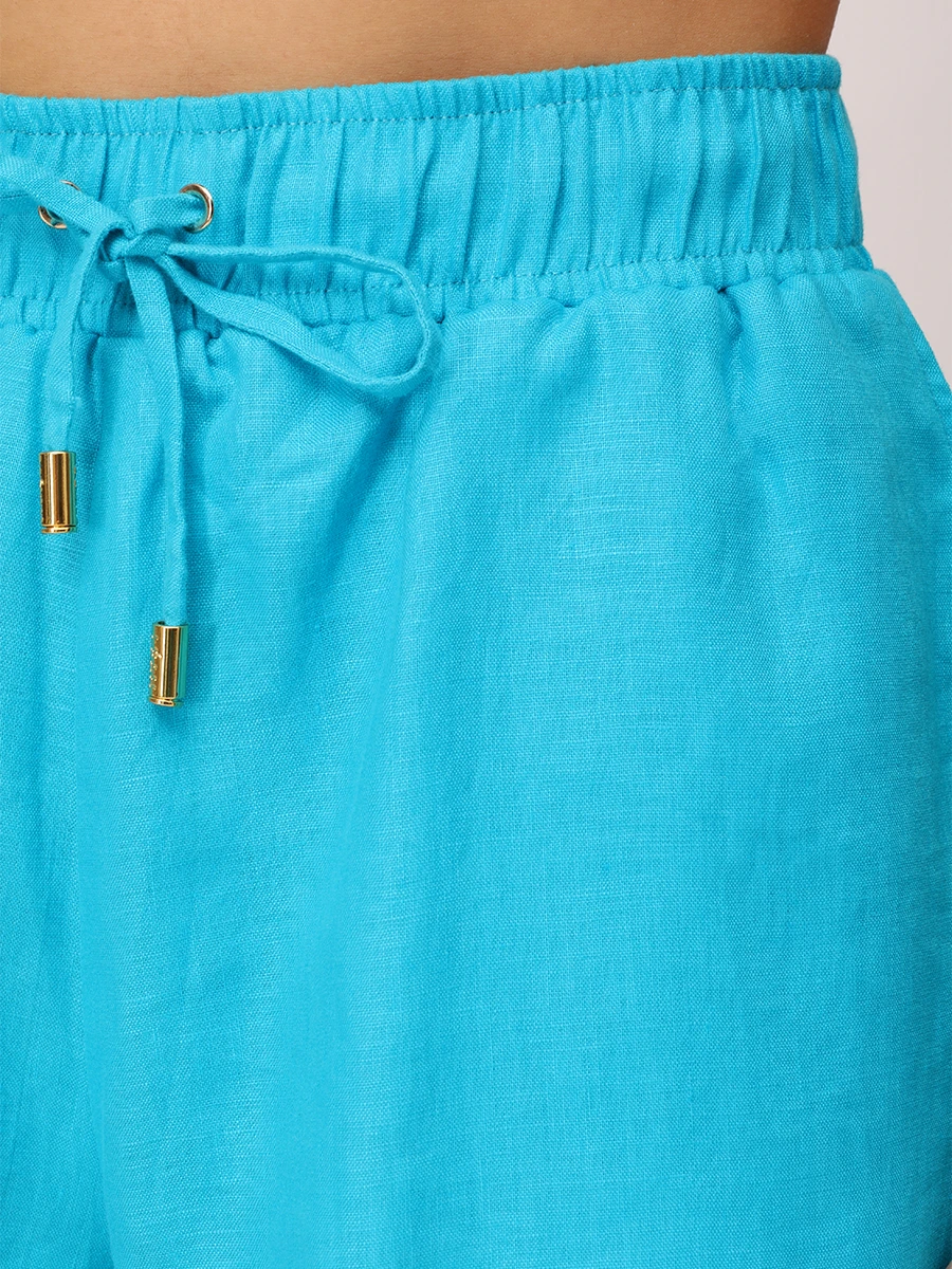 Шорты льняные