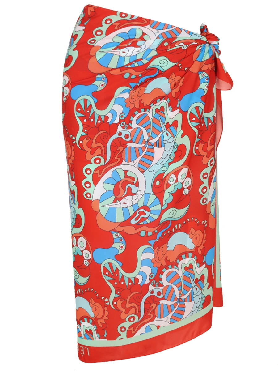 Парео с принтом