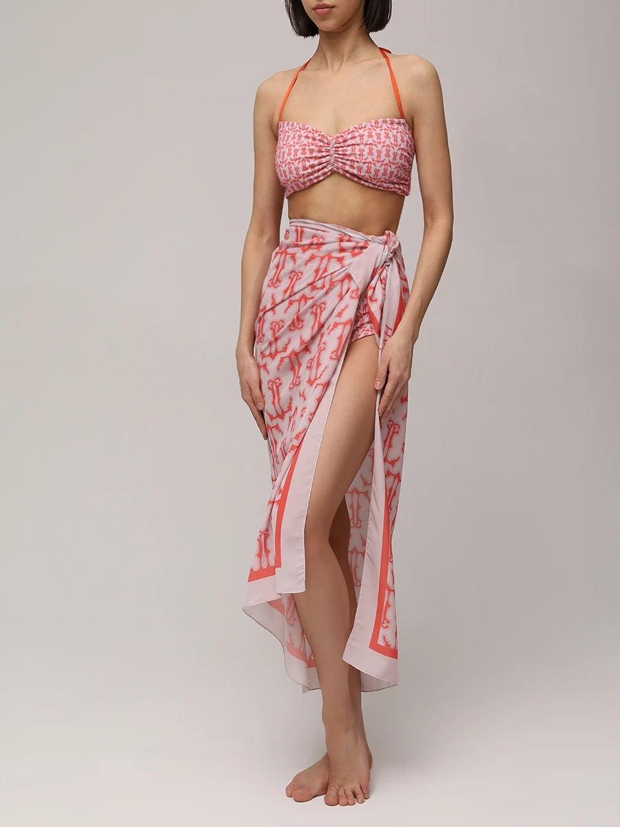 Парео с принтом