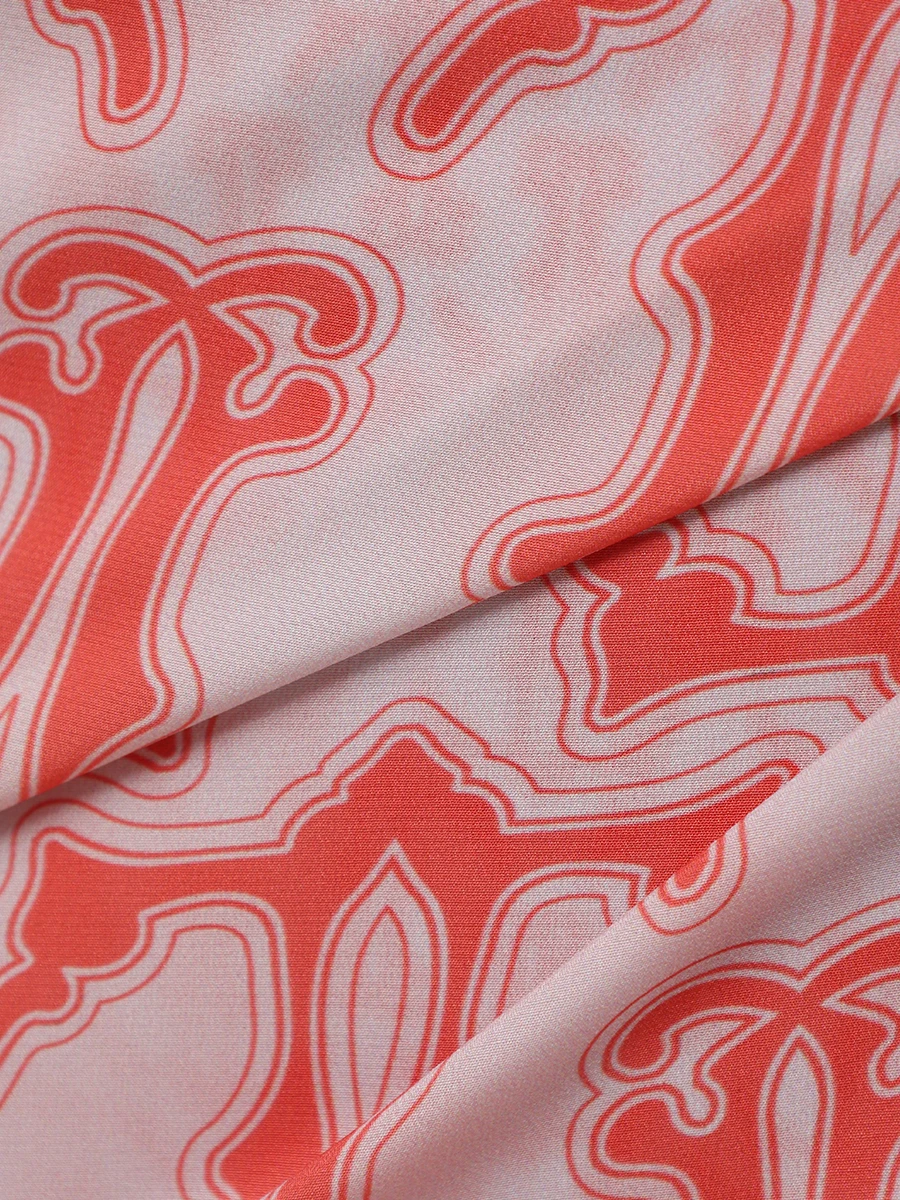 Парео с принтом