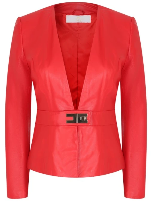 Жакет кожаный ELISABETTA FRANCHI