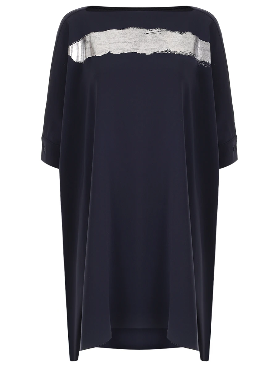 Платье однотонное