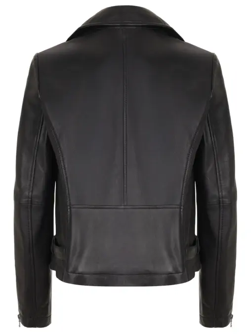 Куртка кожаная EMPORIO ARMANI