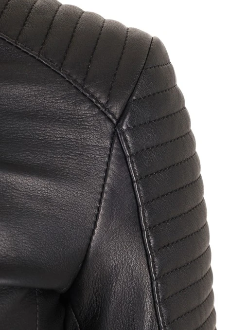 Куртка кожаная EMPORIO ARMANI