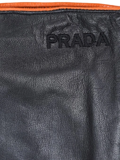Перчатки кожаные PRADA