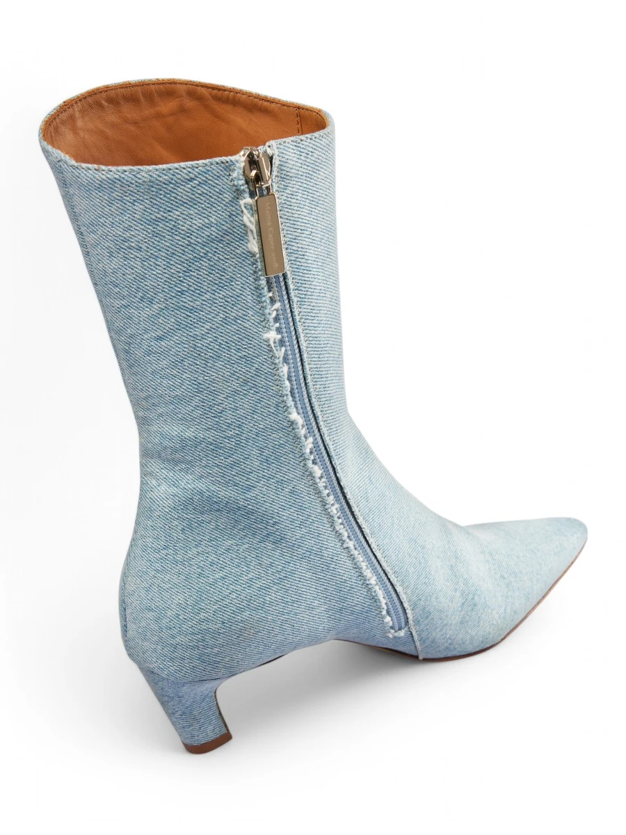 Ботильоны текстильные