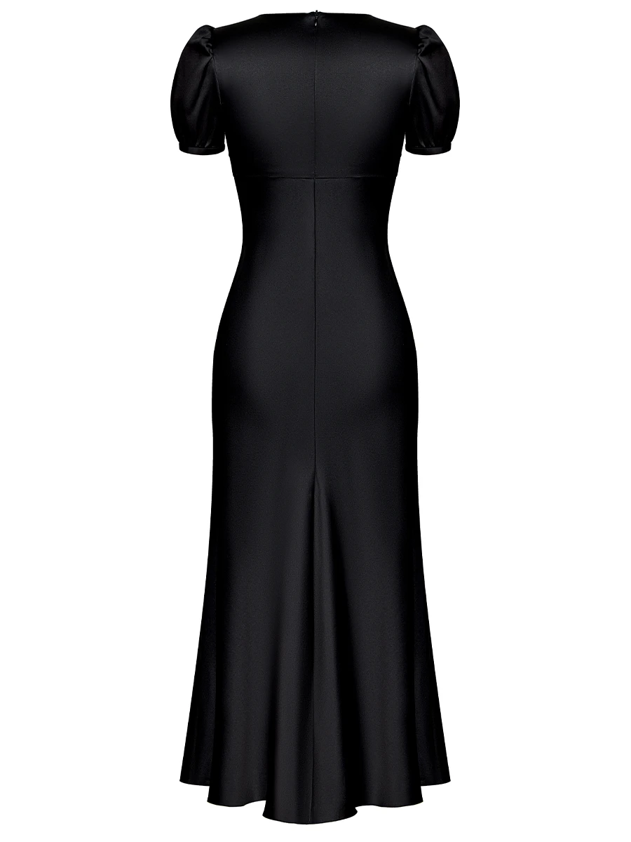 Платье шелковое