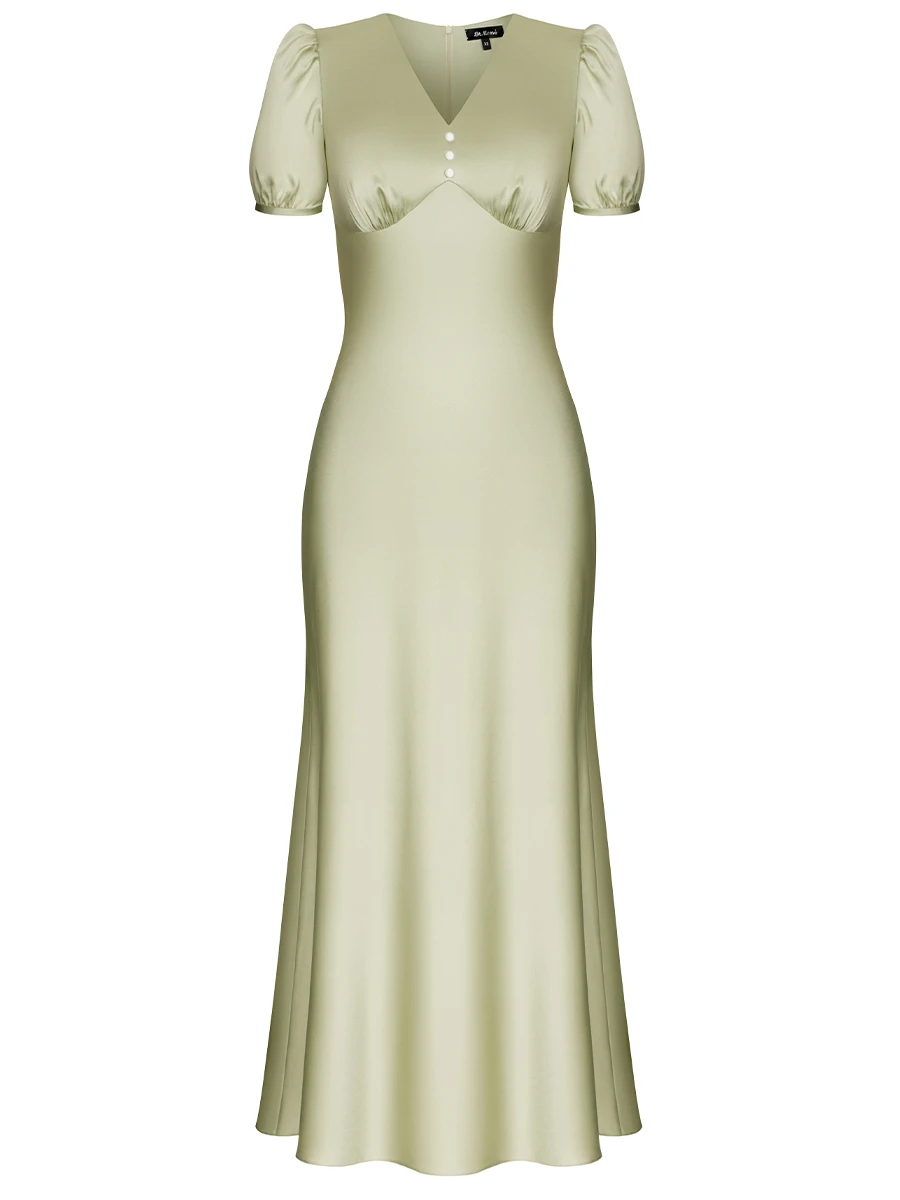 Платье шелковое