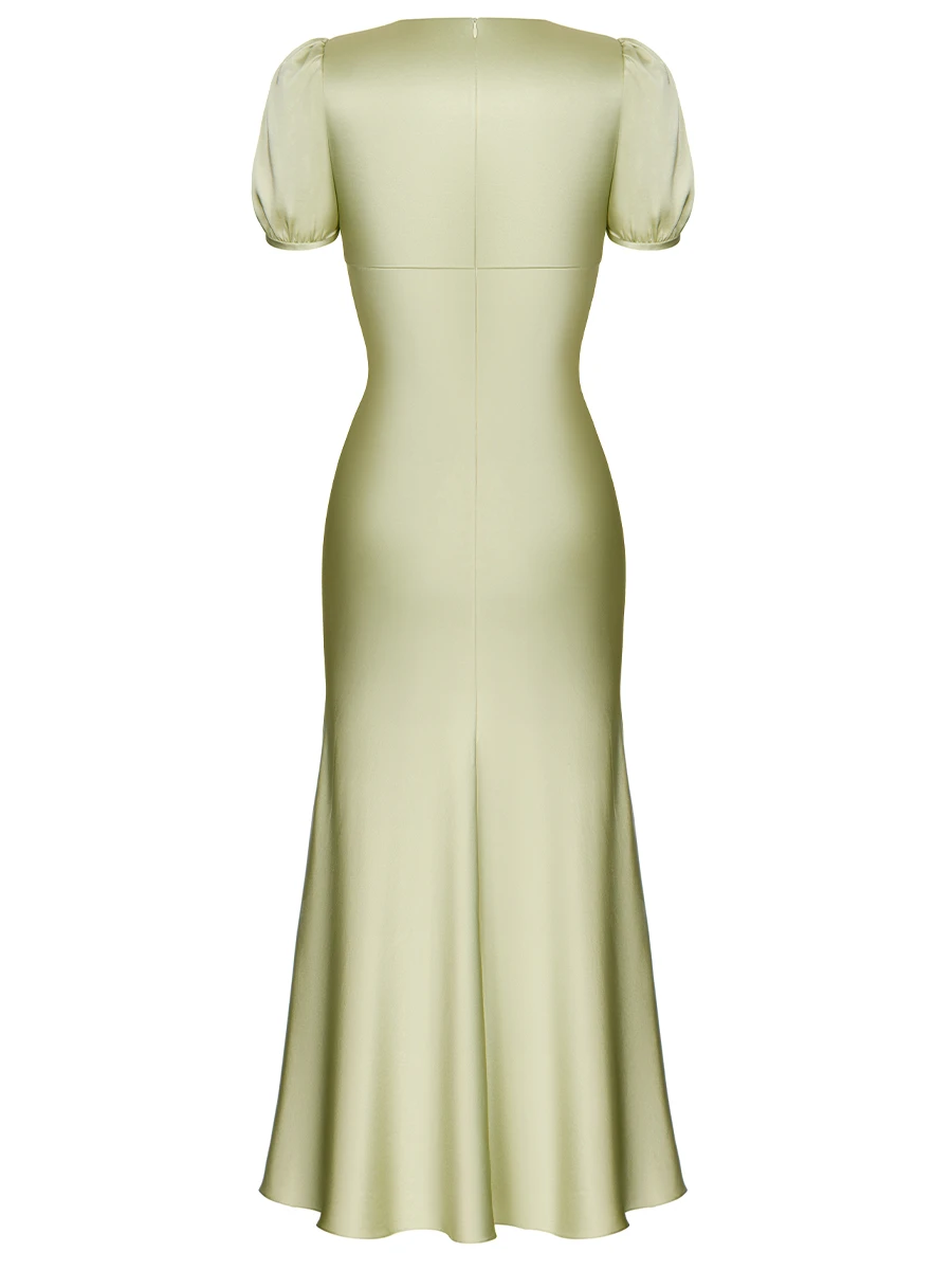 Платье шелковое