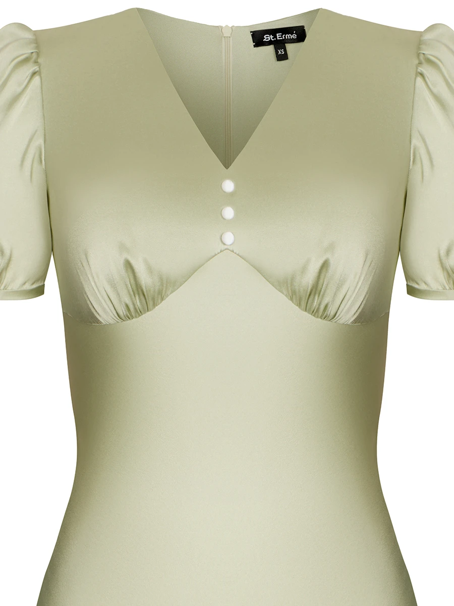 Платье шелковое