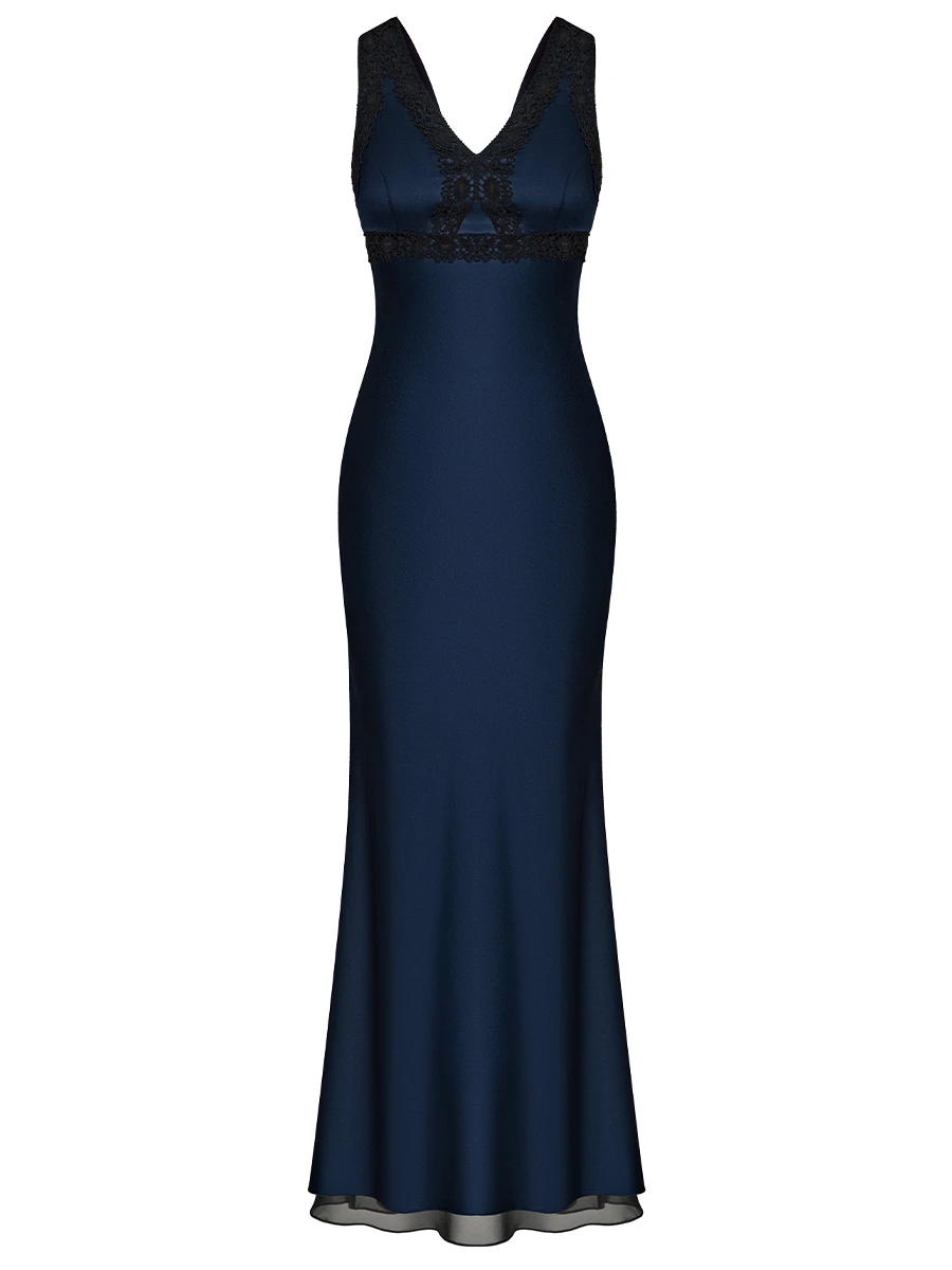 Платье шелковое