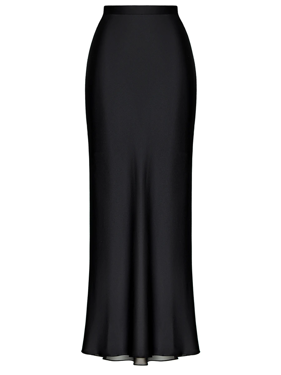 Юбка шелковая