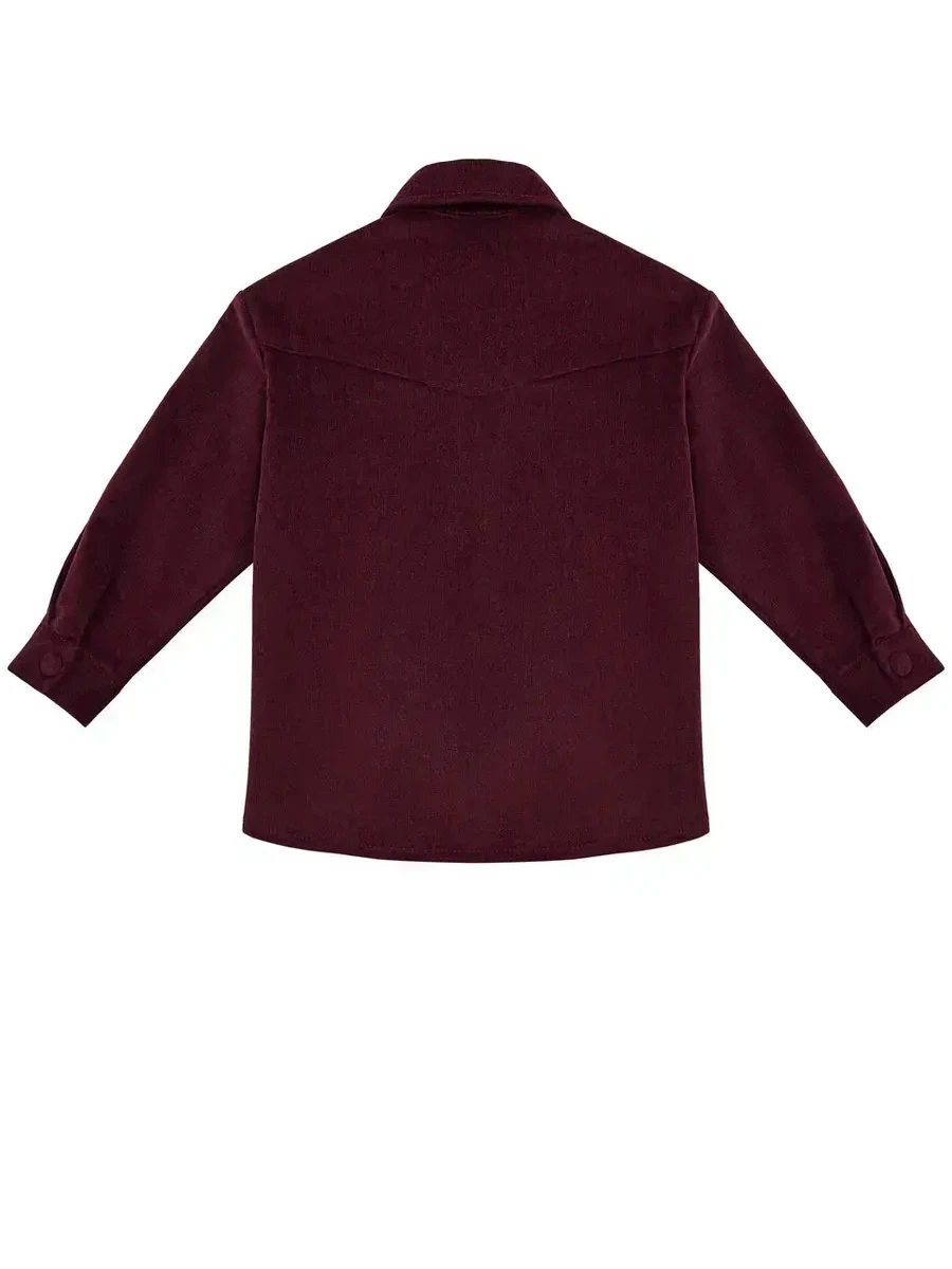 Рубашка вельветовая