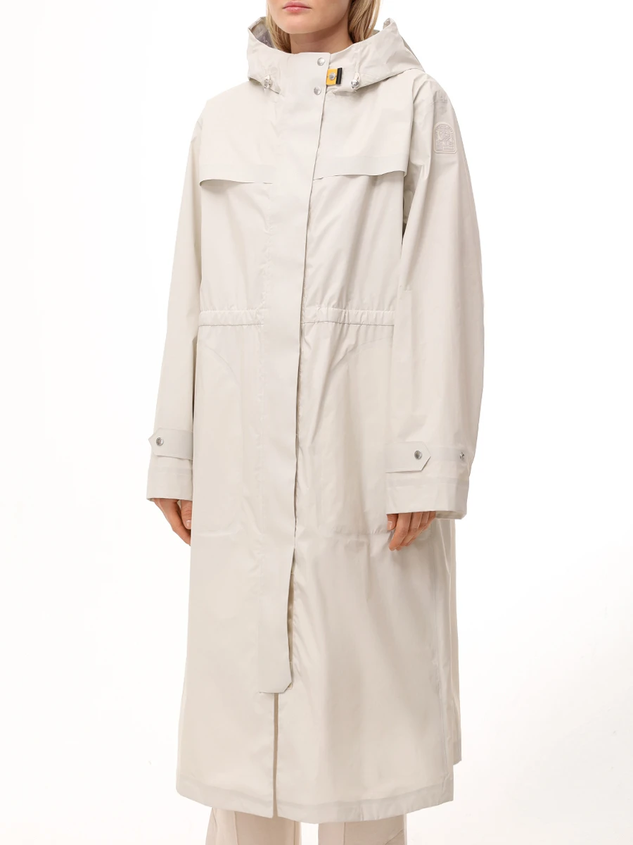 Плащ однотонный