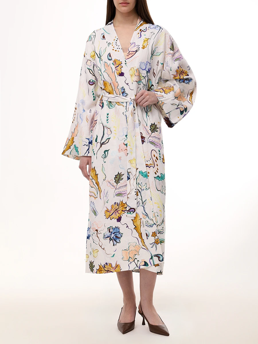 Платье льняное