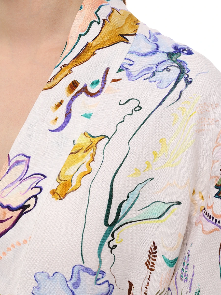 Платье льняное