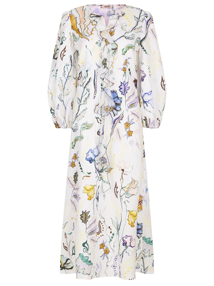 Платье льняное