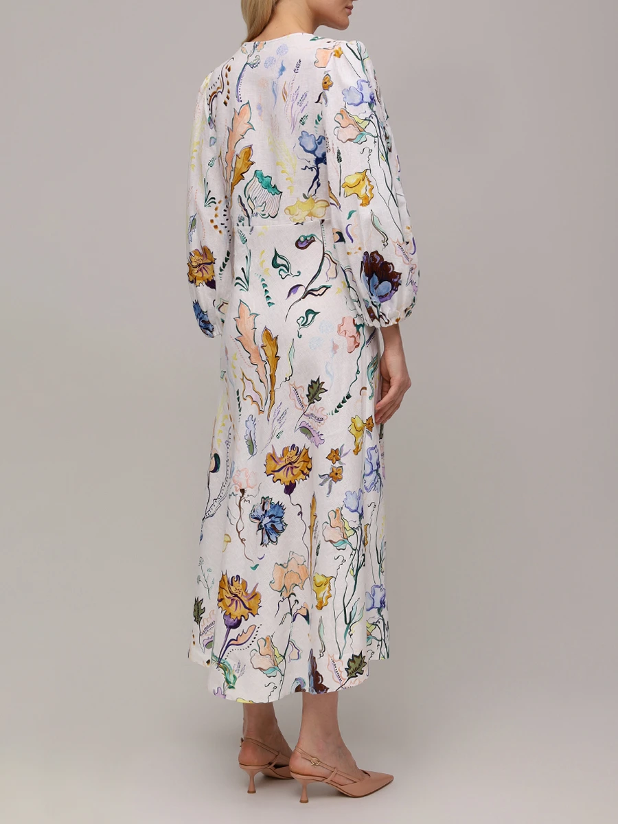 Платье льняное