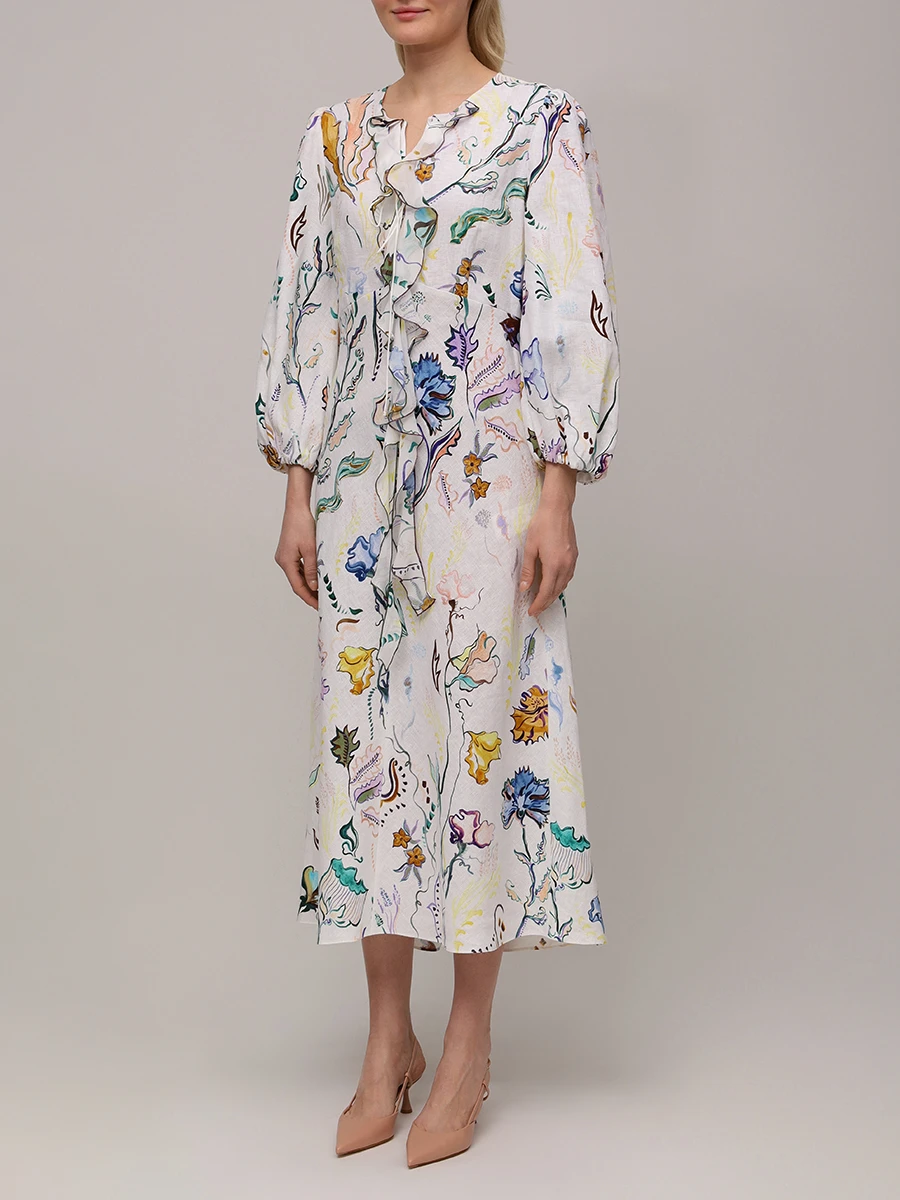 Платье льняное