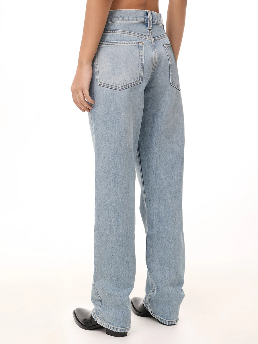 Джинсы хлопковые