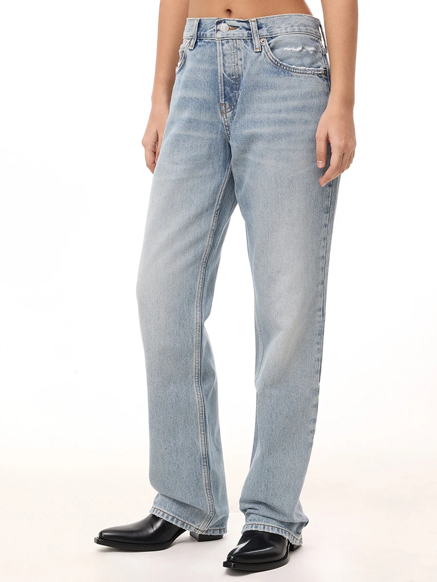 Джинсы хлопковые