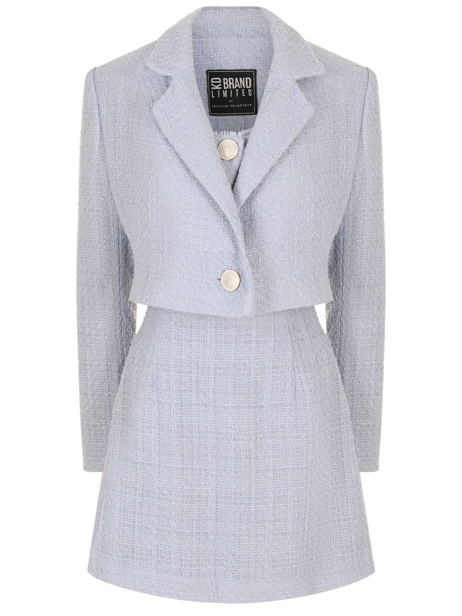 Костюм-тройка твидовый