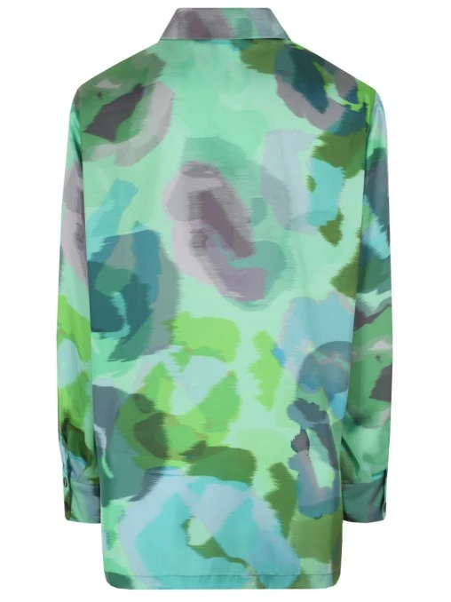 Блуза с принтом MARINA RINALDI