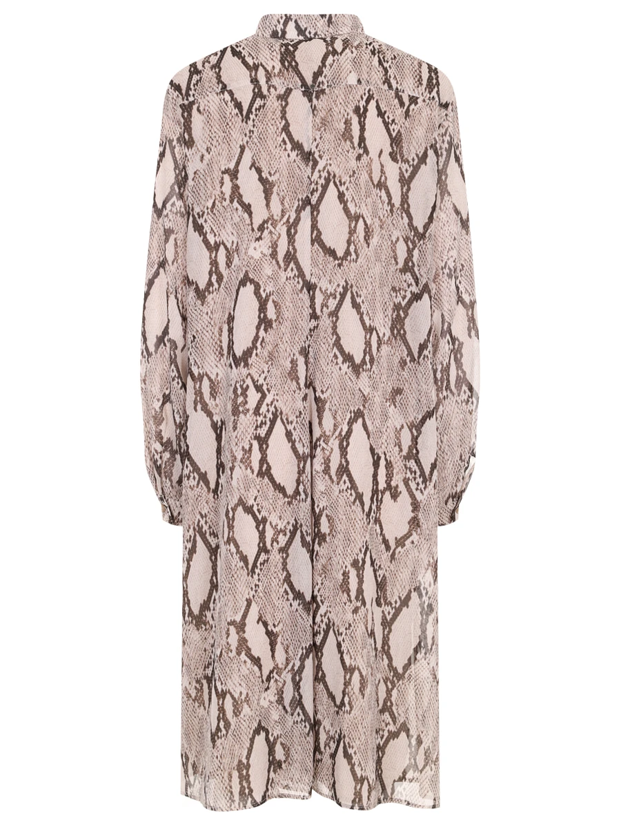 Платье с принтом