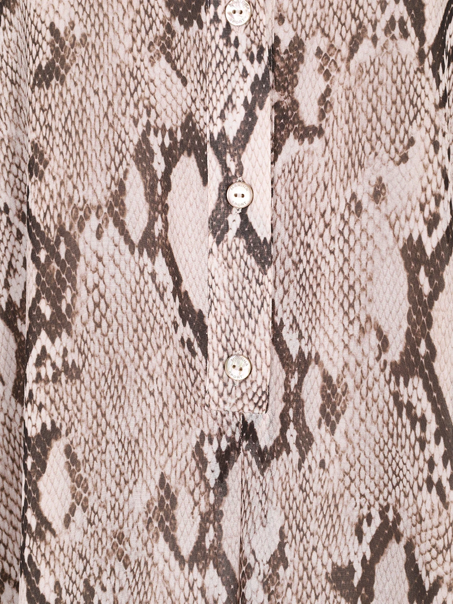 Платье с принтом