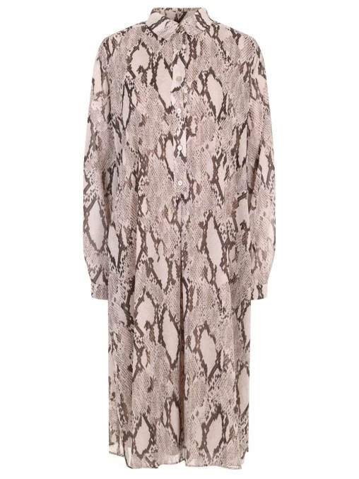 Платье с принтом MARINA RINALDI