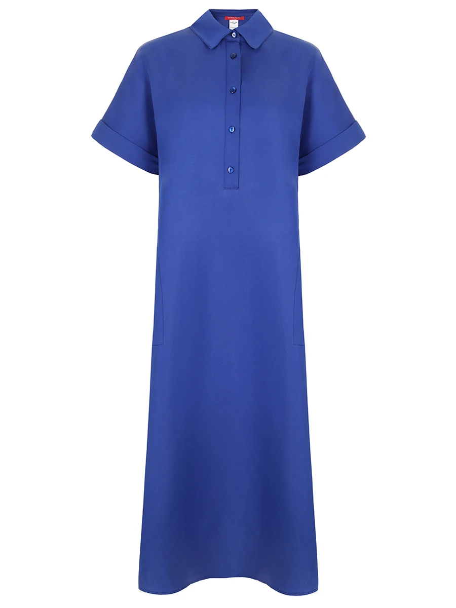 Платье из лиоцелла и льна