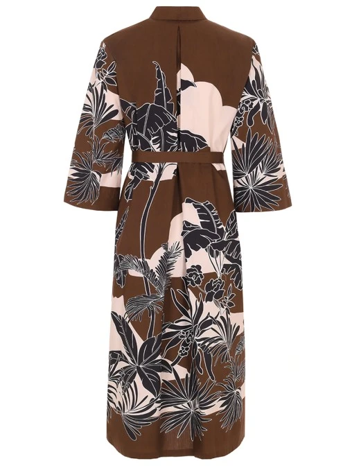 Платье хлопковое MARINA RINALDI