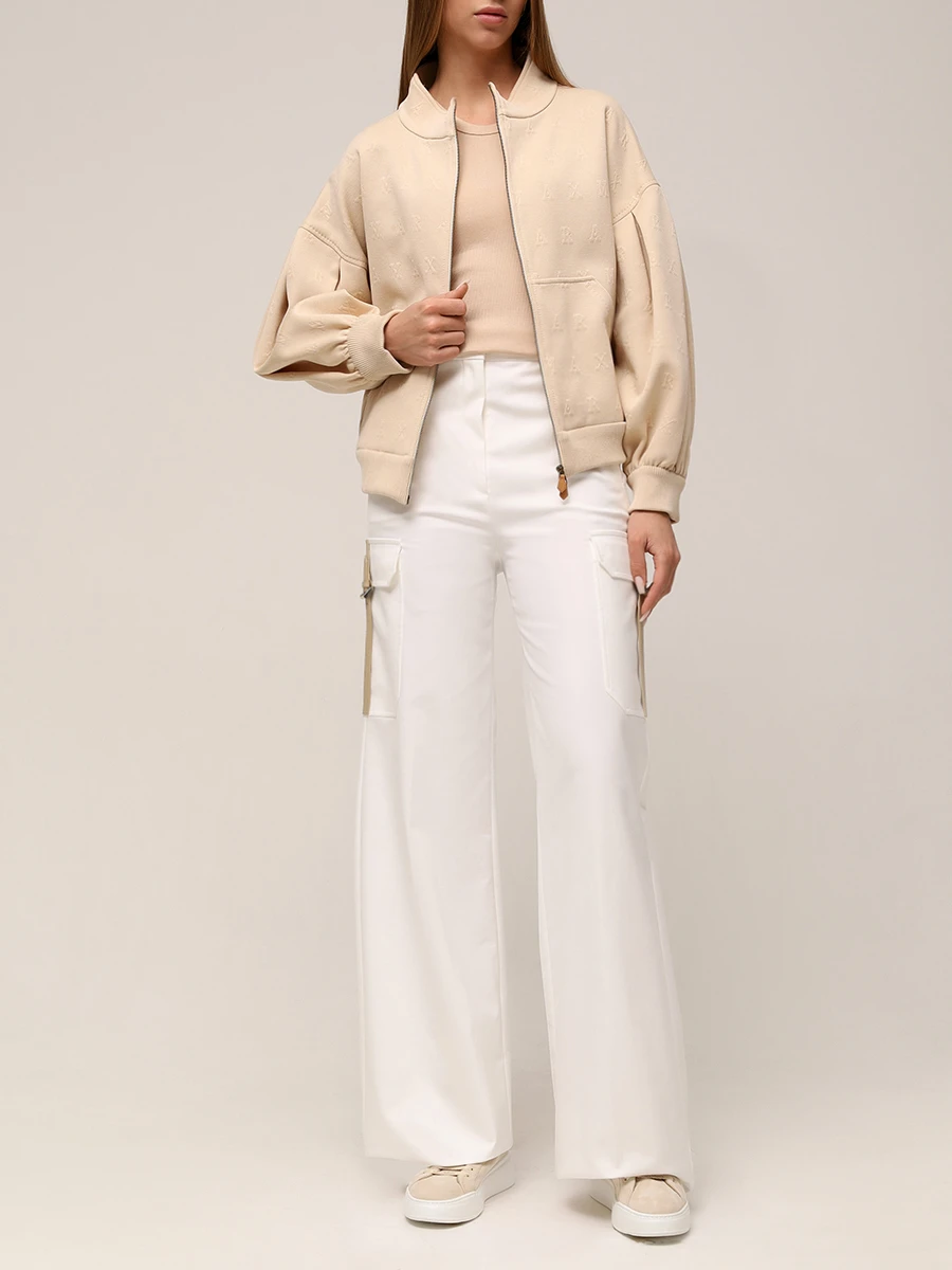 Брюки-карго хлопковые